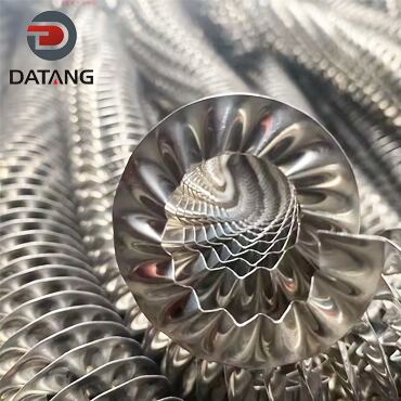 Helical Tension Wound Spiral Fin Tubes for Heat Exchanger