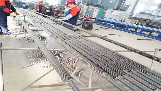Fin tube cutting