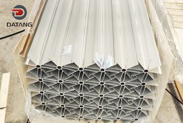 Aluminum longitudinal fin tube wooden box packaging