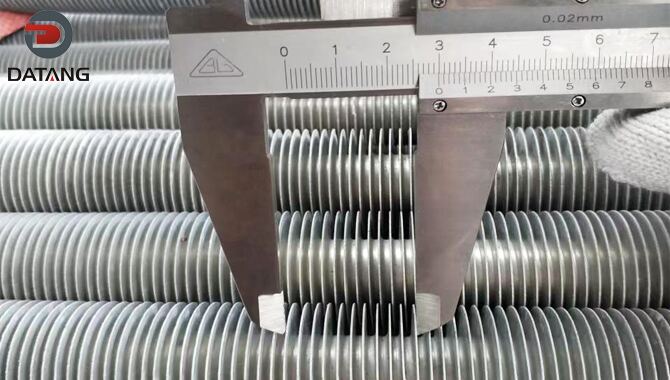 Fin Tube Dimension Measurement