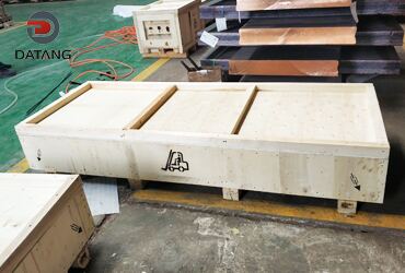 Internal thread outer fin tube packaging