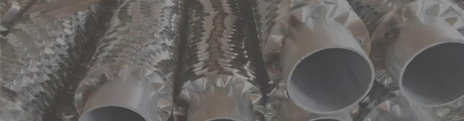 Banner crimped fin tube