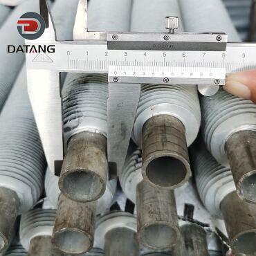 Bi-Metal Extruded High Finned Tube-Extruded fin tube Carbon Steel Tube Aluminum Fins