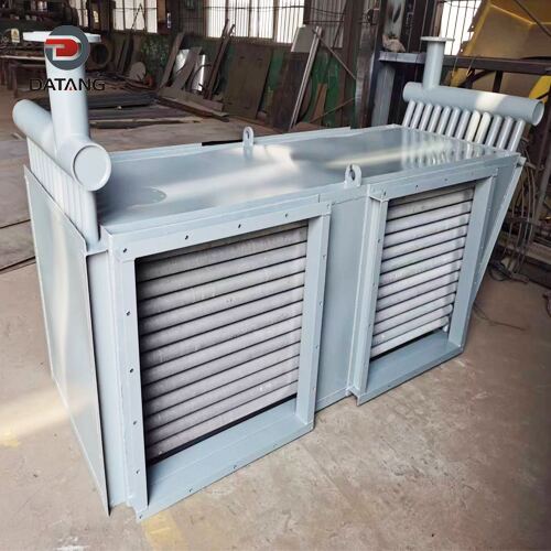 Extruded finned tubes for heat exchangers in food factories