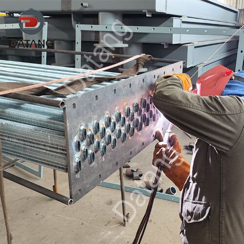 Galvanized elliptical fin tube heat exchangers for drying food