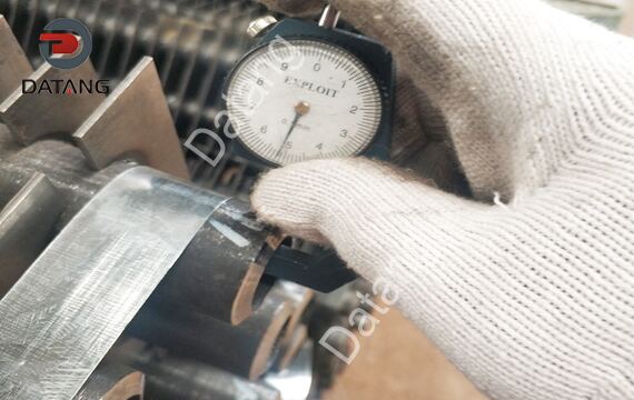 H Type Finned Tube base tube wall thickness detection