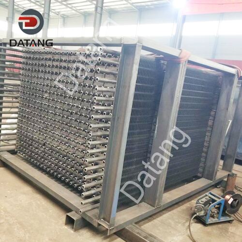 H-type fin tube flue waste heat recovery heat exchanger