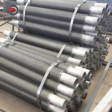 High-frequency welded finned tubes for solar collectors