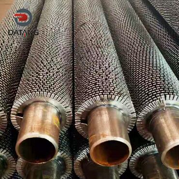 High frequency welded serrated fin tubes for the chemical industry