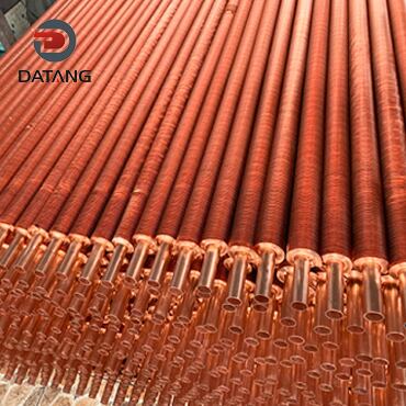 L Type Fin Tube Copper Tube Copper Fins