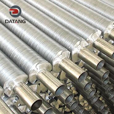L type fin tube for condensers in high-corrosion systems