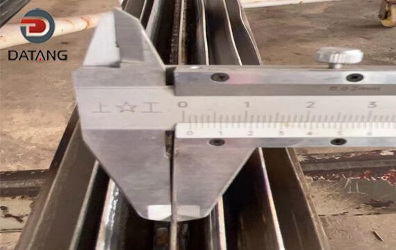 Longitudinal Finned Tube Fin thickness detection