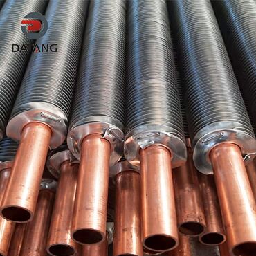 Spiral L Form Fin Tube Copper Tube Aluminum Fins