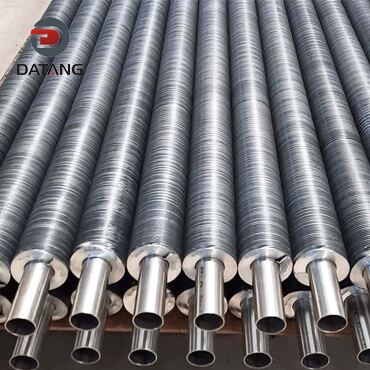 Spiral L Form Fin Tube Stainless Steel Tube Aluminum Fins