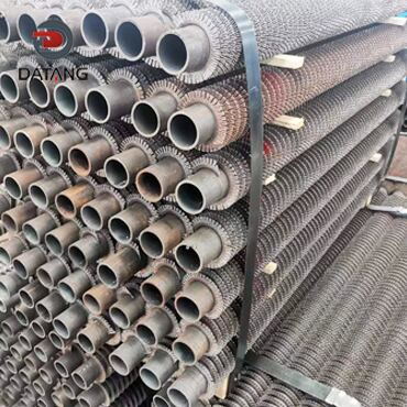 ASTM SA 179 Seamless Finned Tube-Spiral welded serrated fin tubes for the baking industry