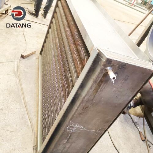 Stainless steel finned tube radiator for food drying