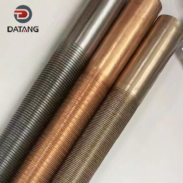 Titanium & Ti Alloys Low Finned Tube