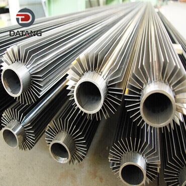 Welded Longitudinal Finned Tubes are used in radiators