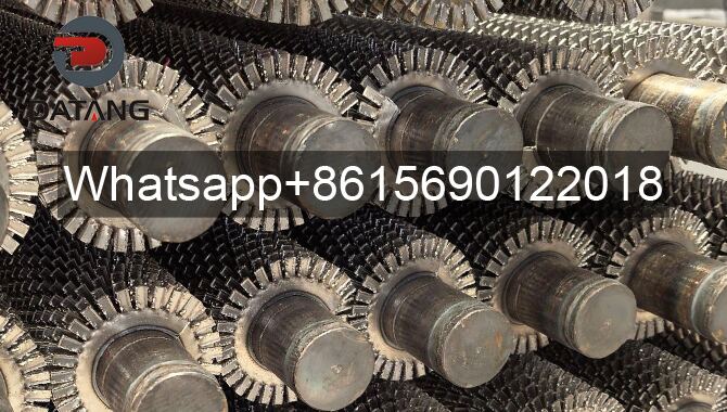 Serrated Fin Tube Produced by Finned Tube Serrated Machine