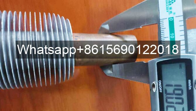 Finned Metallic Tubes ASTM A214 Carbon Steel Aluminium Fin