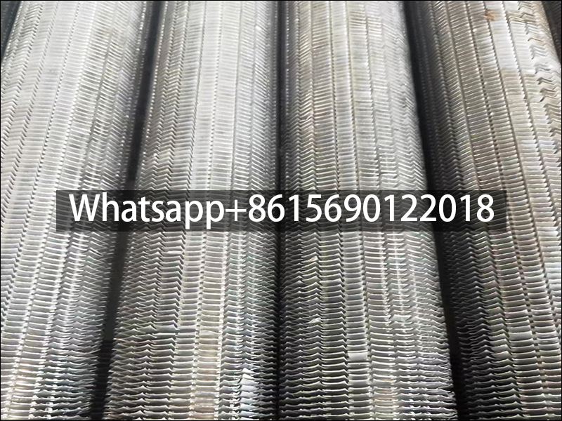 Serrated Extruded Heat Exchangers Fin Tube