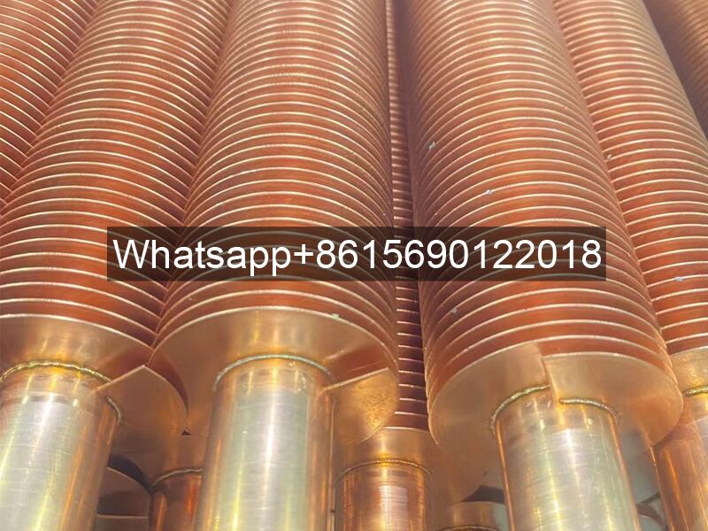 Laser Welded Copper Finned Tube