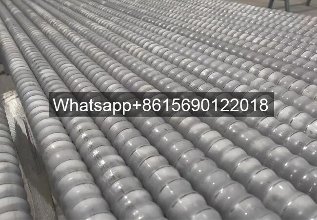 Stainless steel corrugated finned tubes are used in air preheaters.