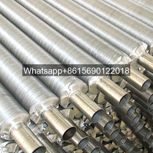 Titanium Fin Finned Tube Pipe L-Type Fins