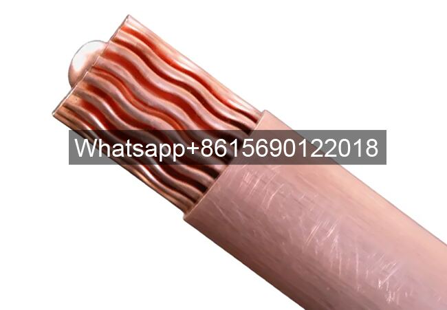 Copper Inner Fin Tube for Compressor Air Cooler Intercooler Aftercooler Replacement
