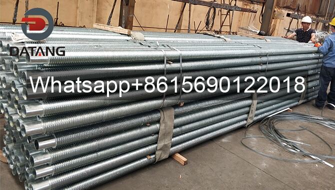 Hot-dip Galvanized Finned Tube Package