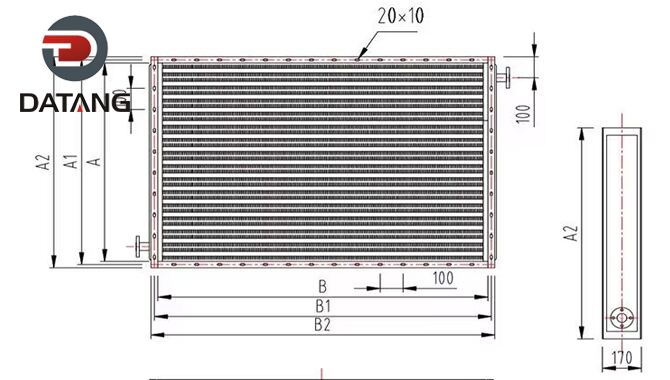 ODM OEM Finned Tube Radiator Manufacturer and Supplier