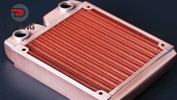 Copper Tubes and Aluminum Fins for Automotive Radiators