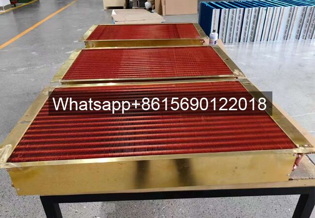 Finned Copper Tube Heat Exchanger Copper Pipe Heat Exchanger