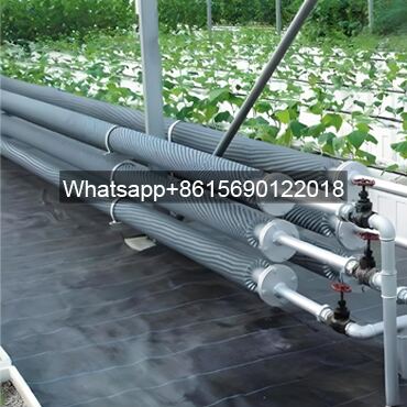 Finned Tube Radiator with Round Fins for Vegetable Greenhouses