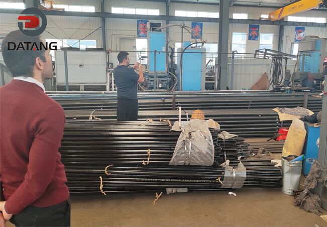 High-Frequency Spiral Welded Finned Tube for Brazilian Client