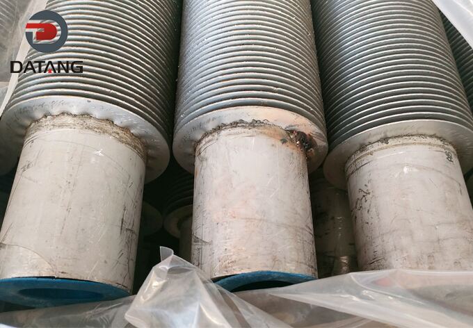 High-frequency welded steel finned tube for high pressure applications