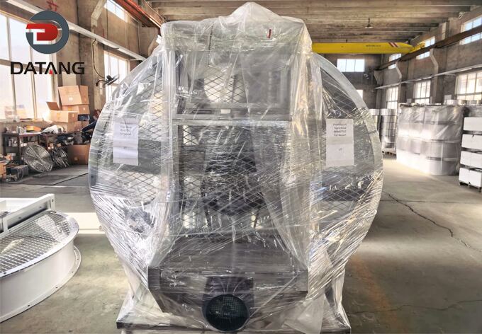 Air cooler fan system packed in containers by Datang Finned Tube