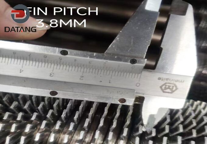 Datang Finned Tube serrated finned tube inspection 3.8mm fin pitch-China Fin Tube Factory Datang Datang Finned Tube serrated finned tube inspection 3.8mm fin pitch-China Fin Tube Factory Datang