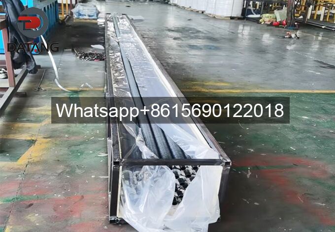 G-type finned tubes are currently undergoing reinforcement and crating