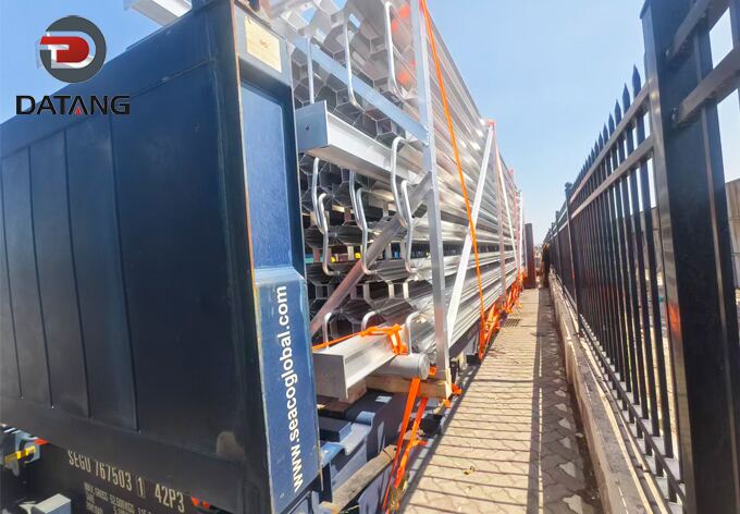 Vaporizer Heavy-Duty Frame Anchoring and Reinforcement by Datang Finned Tube