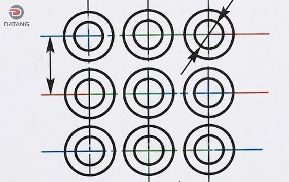 Finned tube bundle In-line Arrangement.