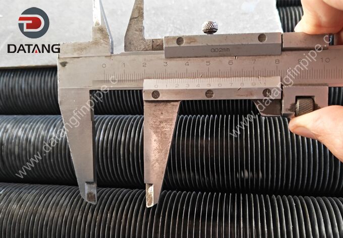 Datang Quality Control for Knurled L-Type Finned Tubes