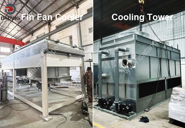 Fin fan cooler vs cooling tower comparison