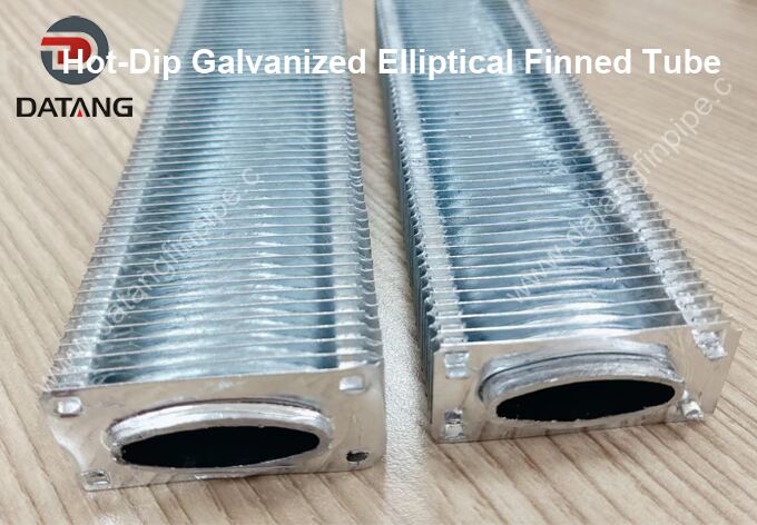 Hot-Dip Galvanized Elliptical Finned Tube