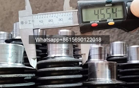 Measurement of the fins outer diameter of sIntegral Spiral Finned Tubes
