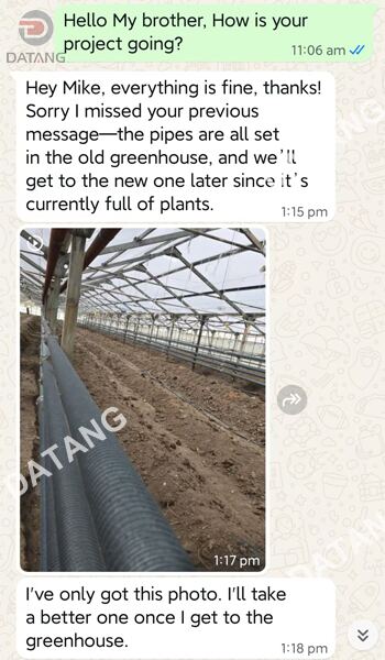 Feedback from a Georgian client regarding galvanized finned tubes