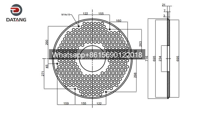 Ingersoll rand air cooler aftercooler drawing