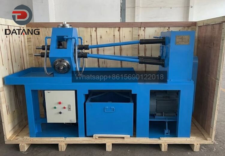 Extruded fin tube machine wooden crate packing